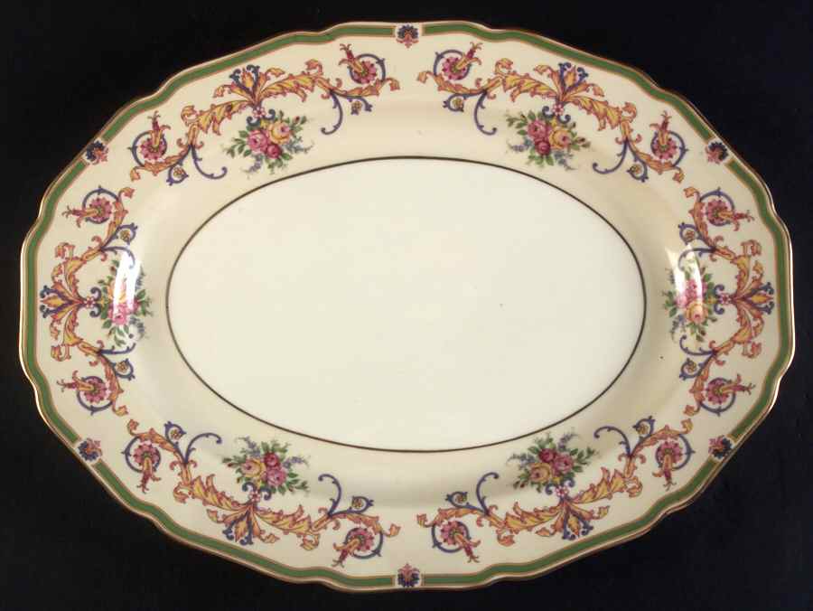 Westbury 14" Oval Serving Platter by Rosenthal - Continental-1