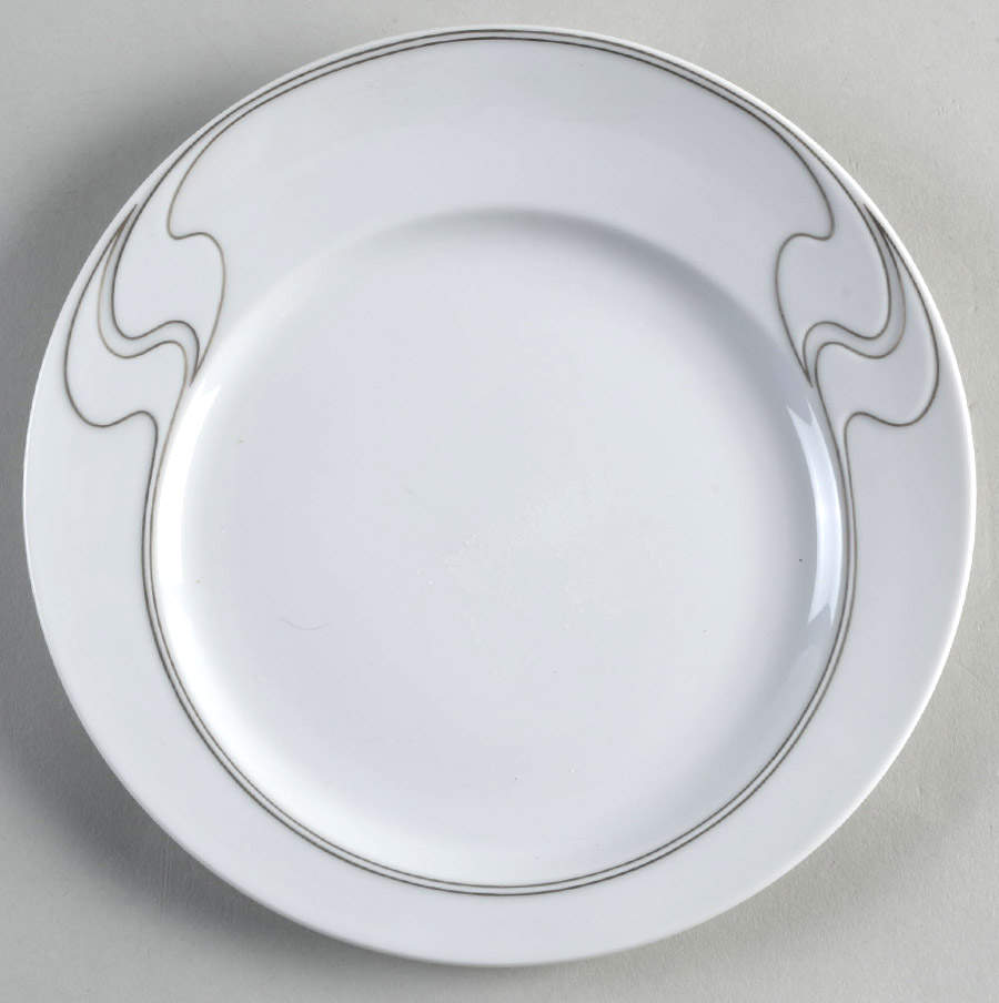 White Gold Salad Plate by Rosenthal - Continental-1