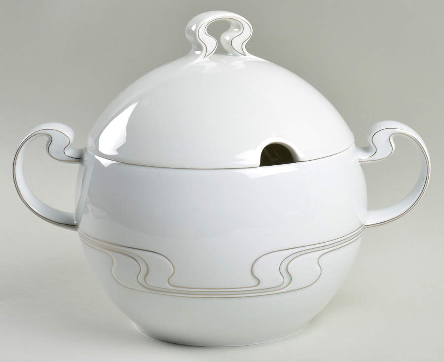 White Gold Tureen &  Lid by Rosenthal - Continental-1