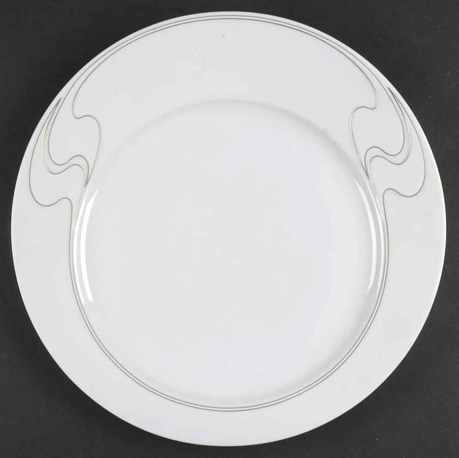 White Gold Service Plate (Charger) by Rosenthal - Continental-1