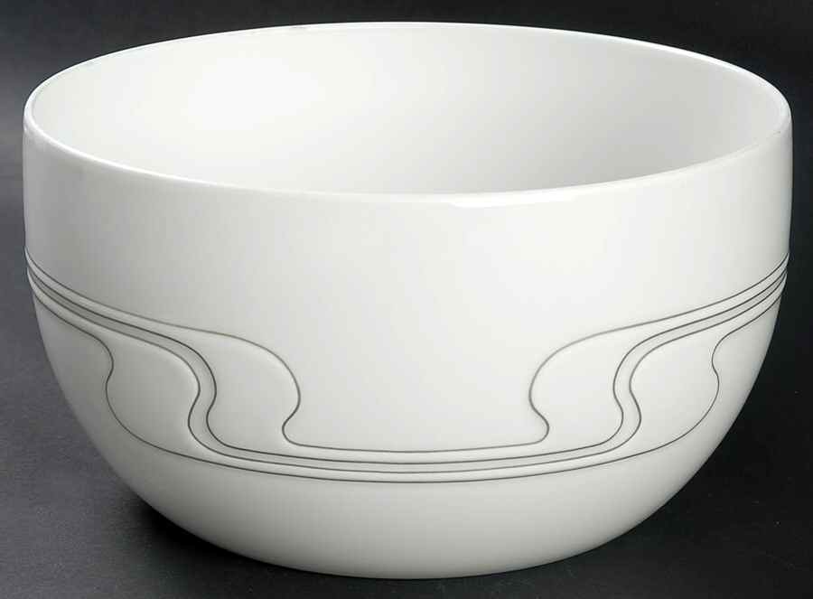 White Gold 7" Round Vegetable Bowl by Rosenthal - Continental-1
