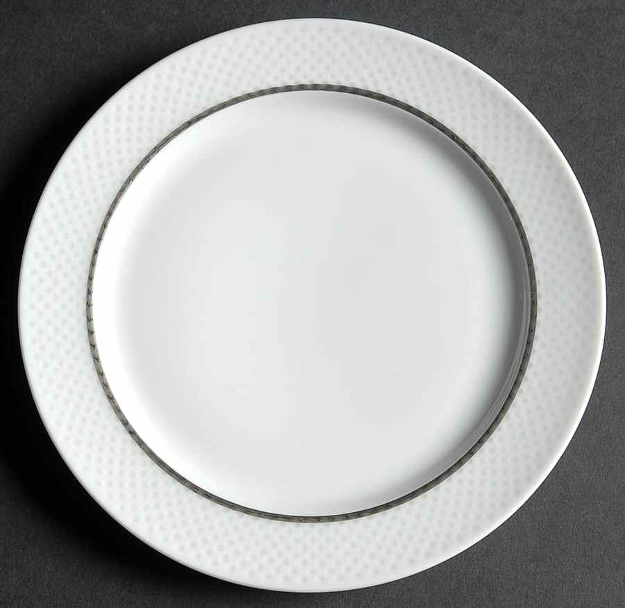 White Gold (Century Shape) Bread & Butter Plate by Rosenthal - Continental-1