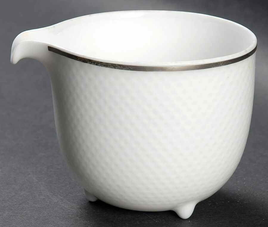 White Gold (Century Shape) Creamer by Rosenthal - Continental-1