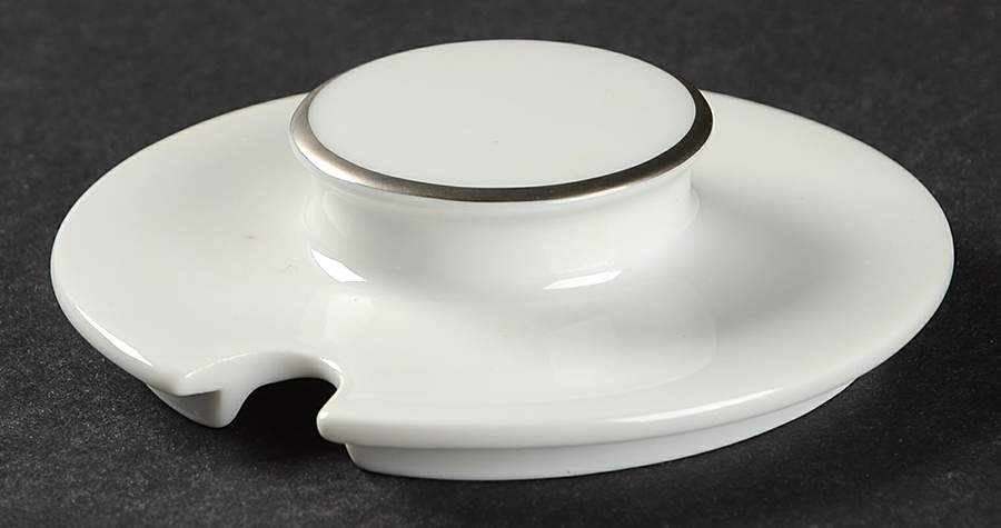 White Gold (Century Shape) Lid for Sugar Bowl by Rosenthal - Continental-1