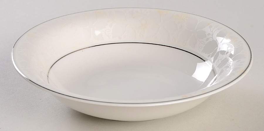 White Velvet (No Trim) Fruit/Dessert (Sauce) Bowl by Rosenthal - Continental-1
