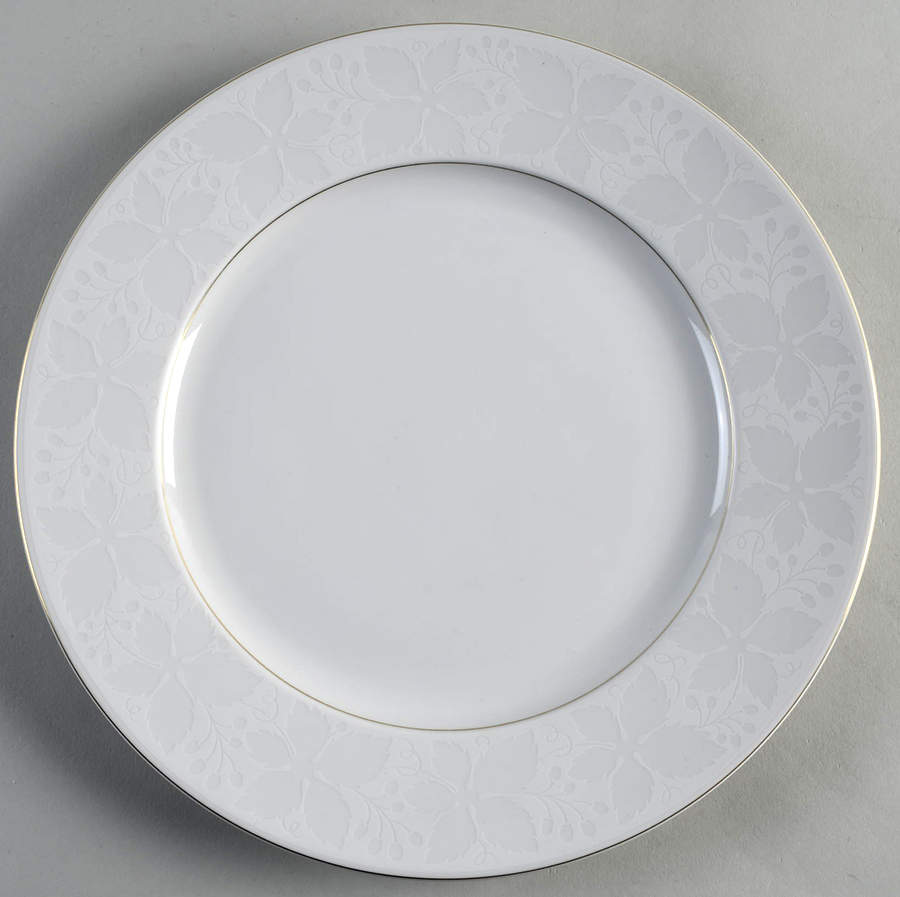 White Velvet (Gold) Dinner Plate by Rosenthal - Continental-1