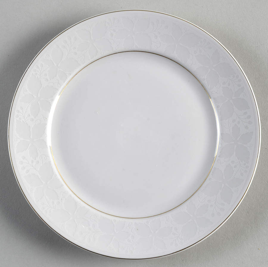 White Velvet (Gold) Bread & Butter Plate by Rosenthal - Continental-1