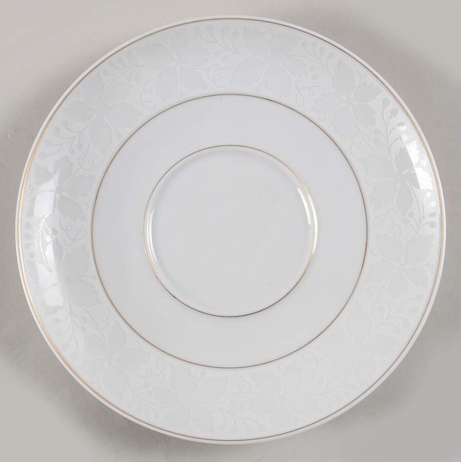 White Velvet (Gold) Saucer for Cream Soup Bowl by Rosenthal - Continental-1