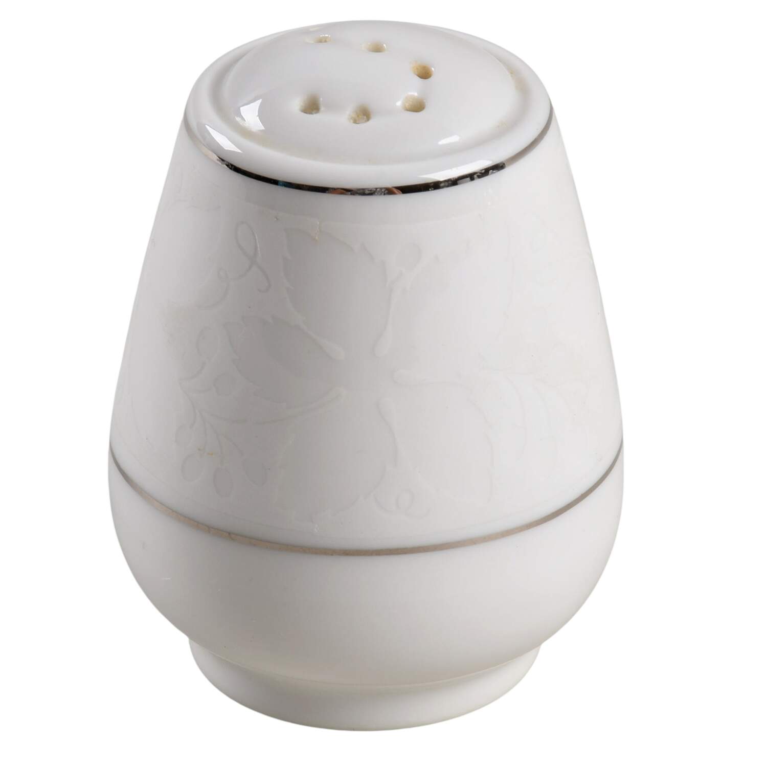 White Velvet (Platinum) Salt Shaker by Rosenthal - Continental-1