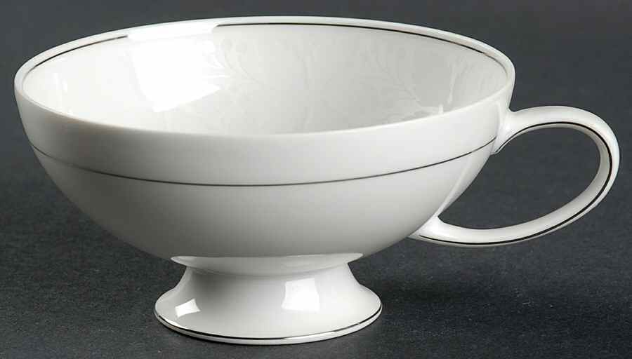 White Velvet (Platinum) Footed Cup by Rosenthal - Continental-1