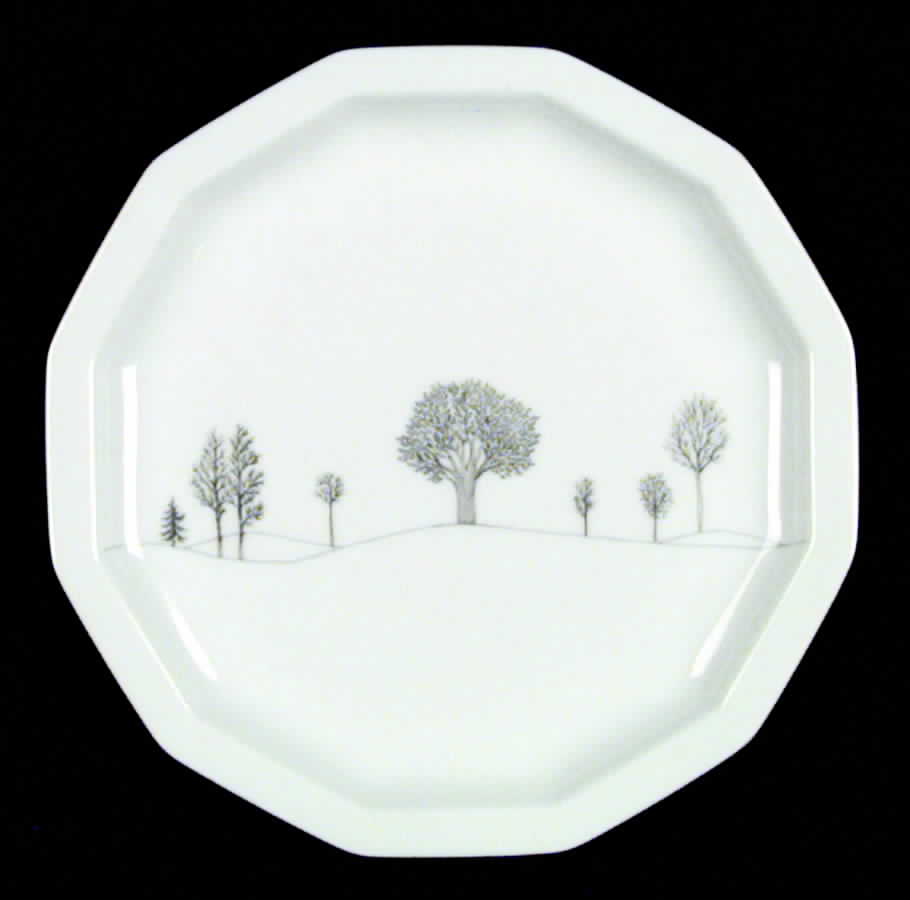 Winter Journey Salad/Dessert Plate by Rosenthal - Continental-1