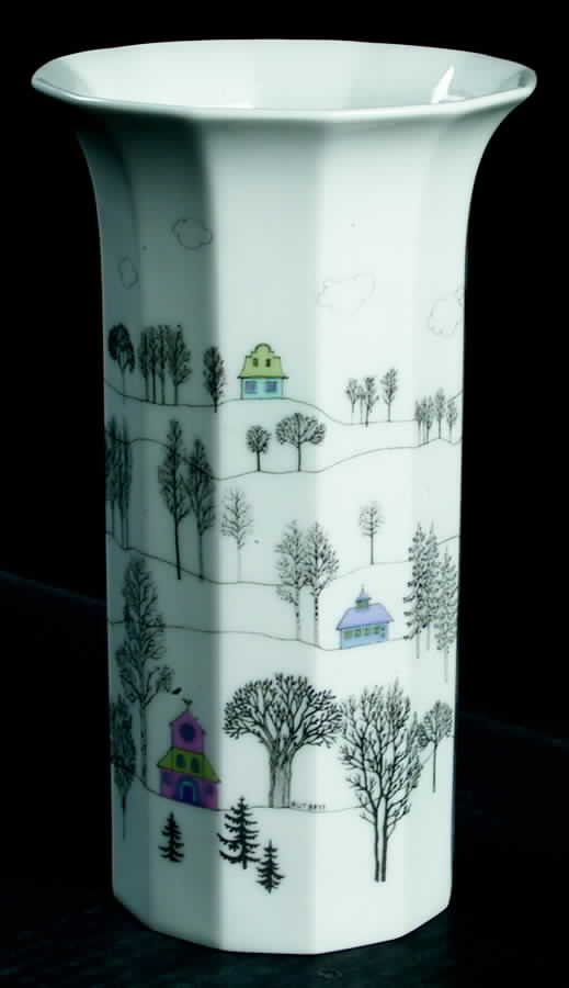 Winter Journey 7" Vase by Rosenthal - Continental-1