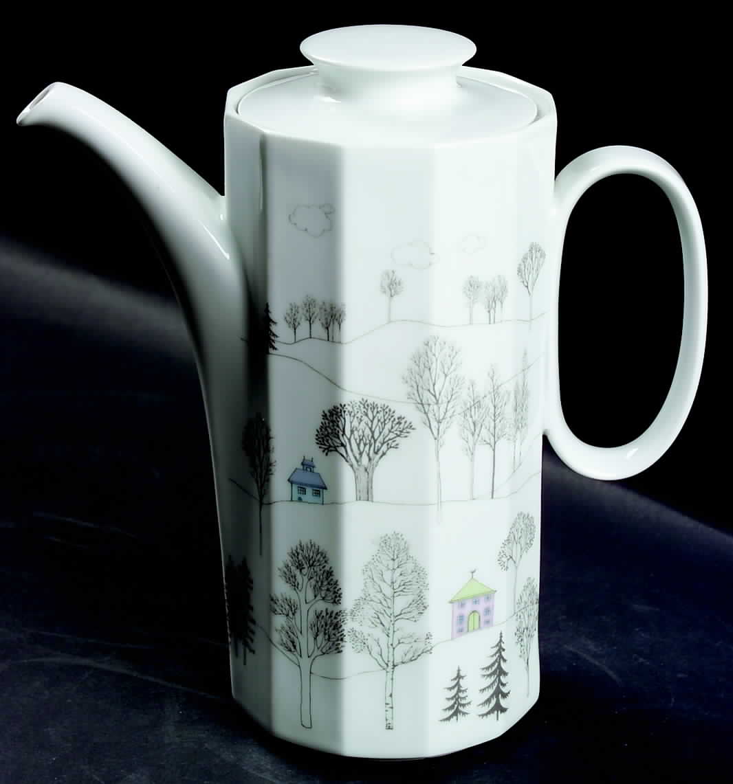 Winter Journey Coffee Pot & Lid by Rosenthal - Continental-1