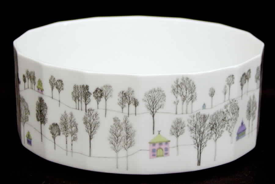 Winter Journey 7" Round Vegetable Bowl by Rosenthal - Continental-1
