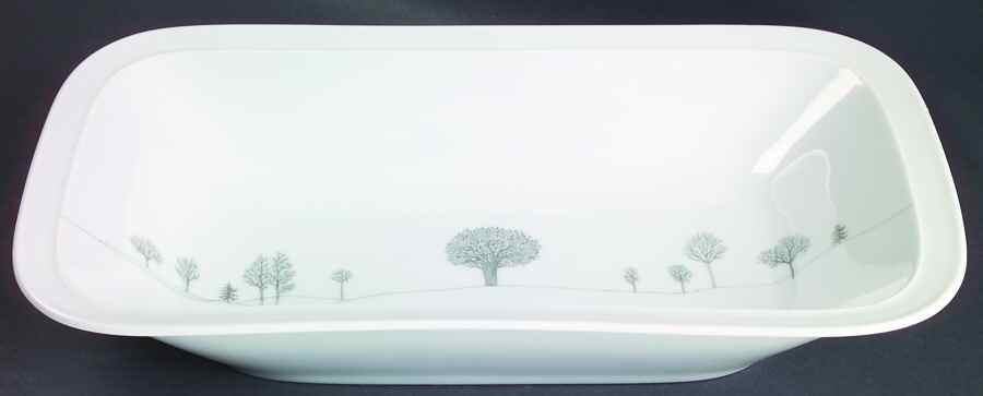 Winter Journey 12" Rectangular Vegetable Bowl by Rosenthal - Continental-1