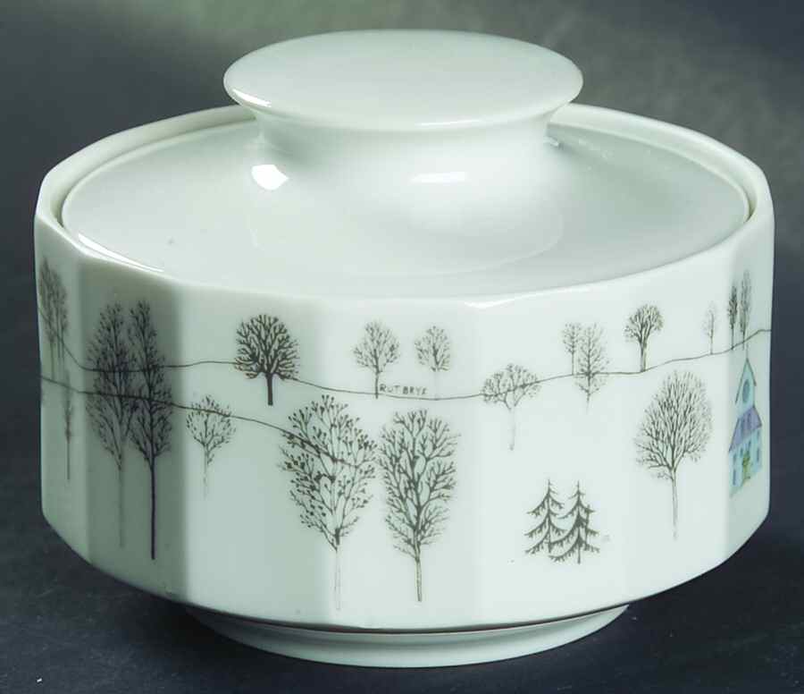 Winter Journey Sugar Bowl & Lid by Rosenthal - Continental-1