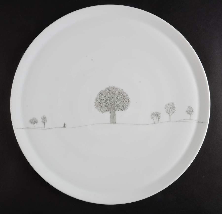 Winter Journey Cake Plate by Rosenthal - Continental-1
