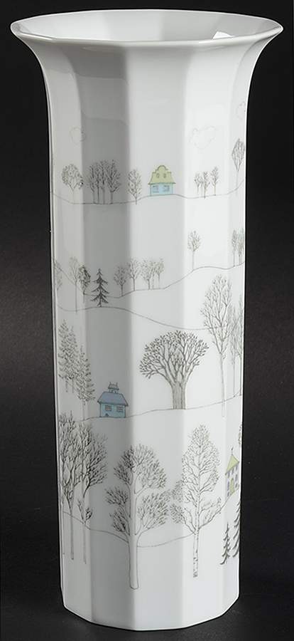 Winter Journey 9" Vase by Rosenthal - Continental-1