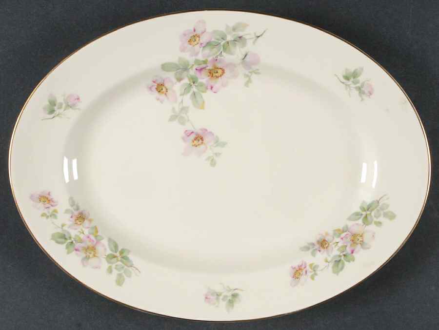 Wild Rose 11" Oval Serving Platter by Rosenthal - Continental-1
