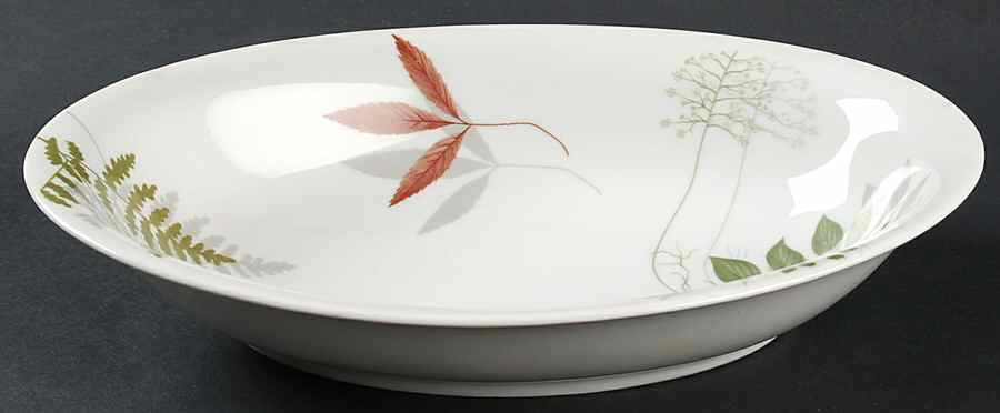 Woodland Ferns (Aida) 10" Oval Vegetable Bowl by Rosenthal - Continental-1