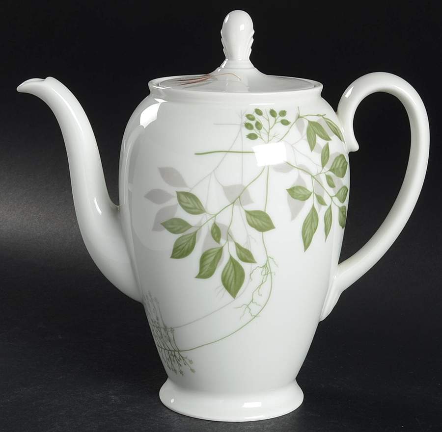 Woodland Ferns (Aida) Coffee Pot & Lid by Rosenthal - Continental-1