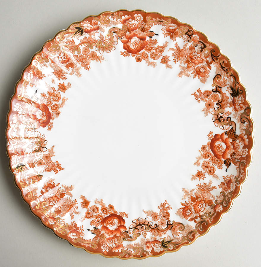 Victorian Rust Cake Plate by Samuel Radford-1