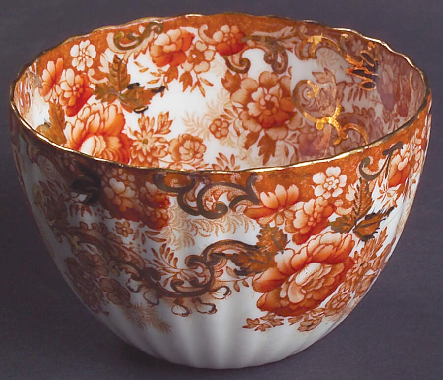 Victorian Rust Mini Open Sugar Bowl by Samuel Radford-1