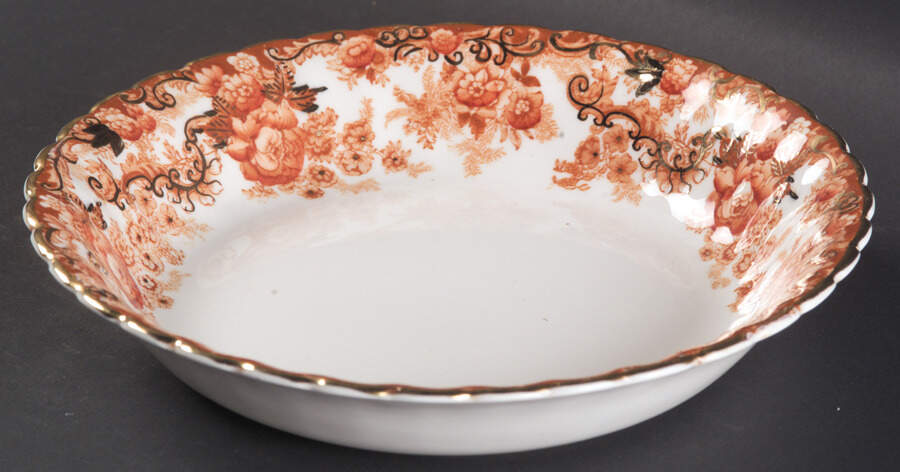 Victorian Rust Coupe Soup Bowl by Samuel Radford-1