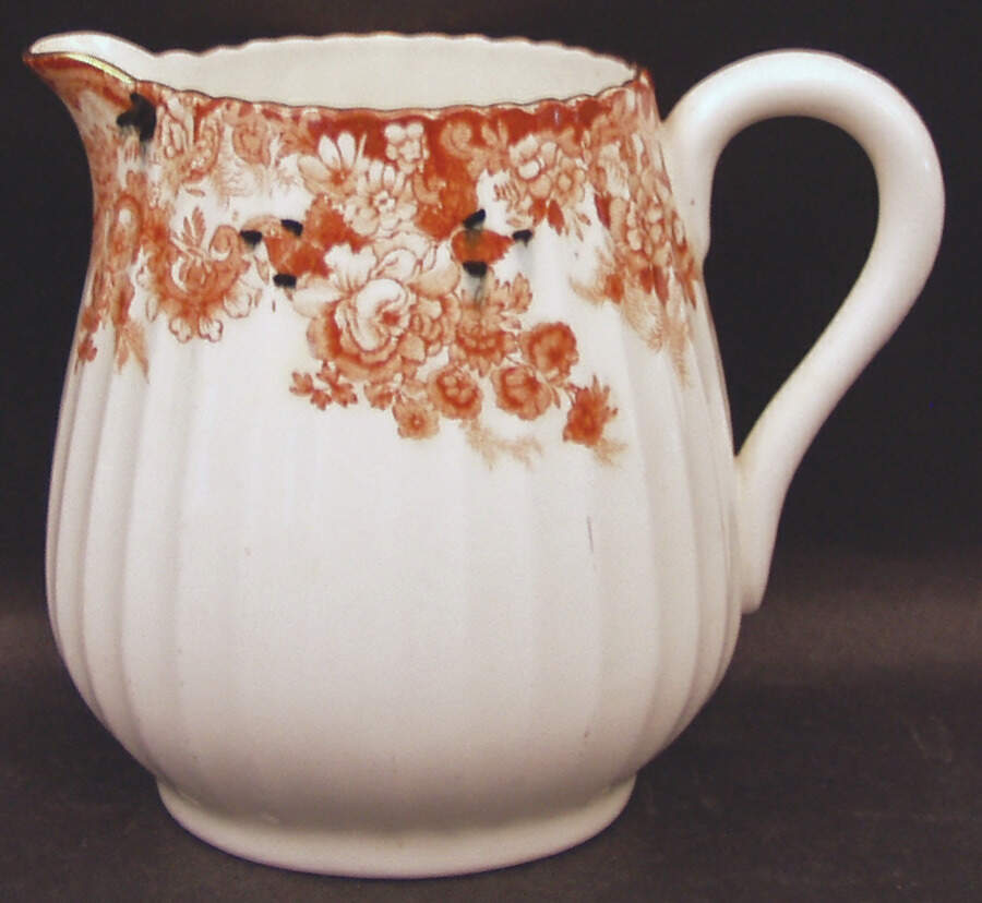 Victorian Rust Pitcher by Samuel Radford-1