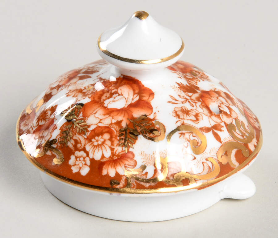 Victorian Rust Lid for Mini Coffee Pot by Samuel Radford-1