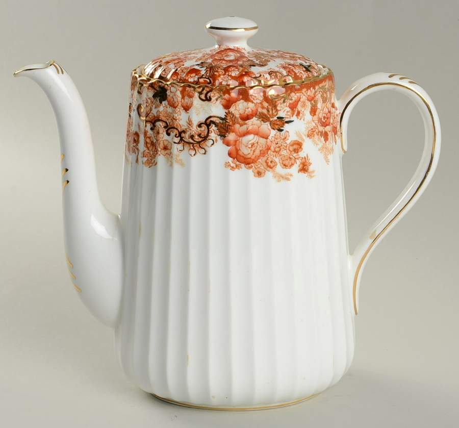 Victorian Rust Coffee Pot & Lid by Samuel Radford-1