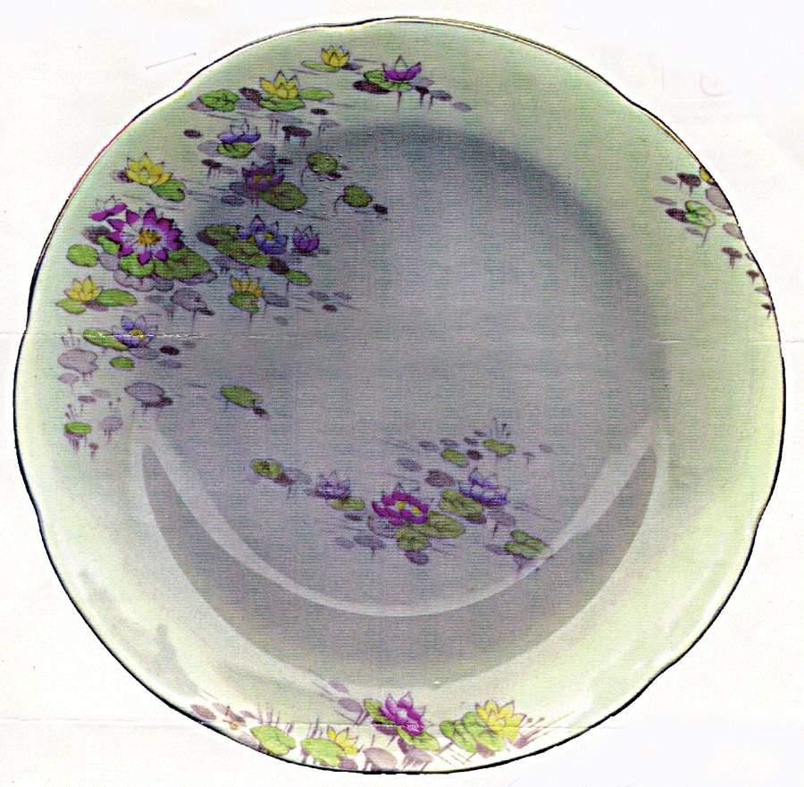 Waterlily Dinner Plate by Samuel Radford-1