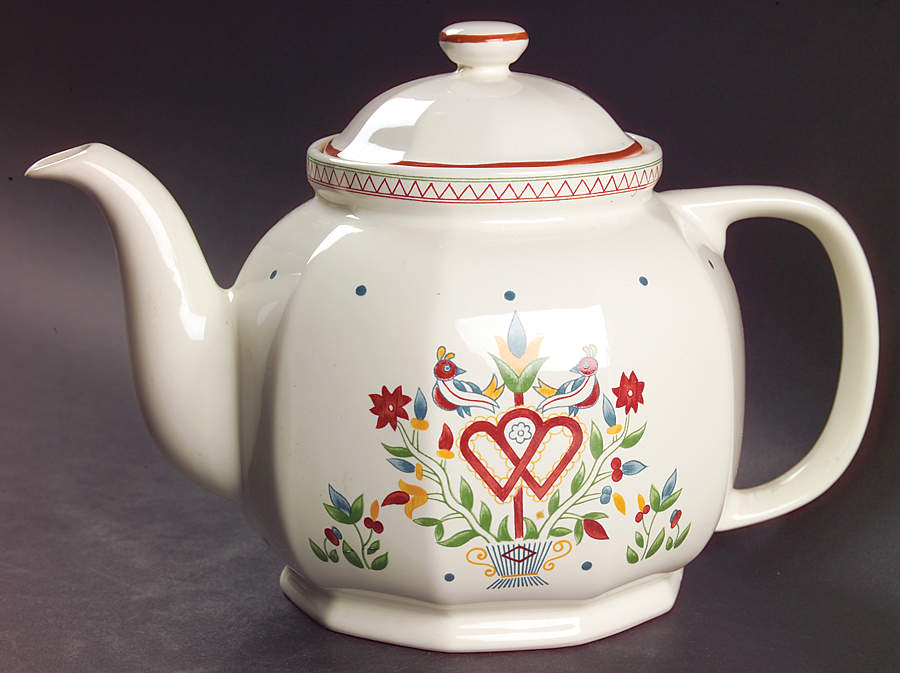 American Scenic Teapot & Lid by Raintree-1
