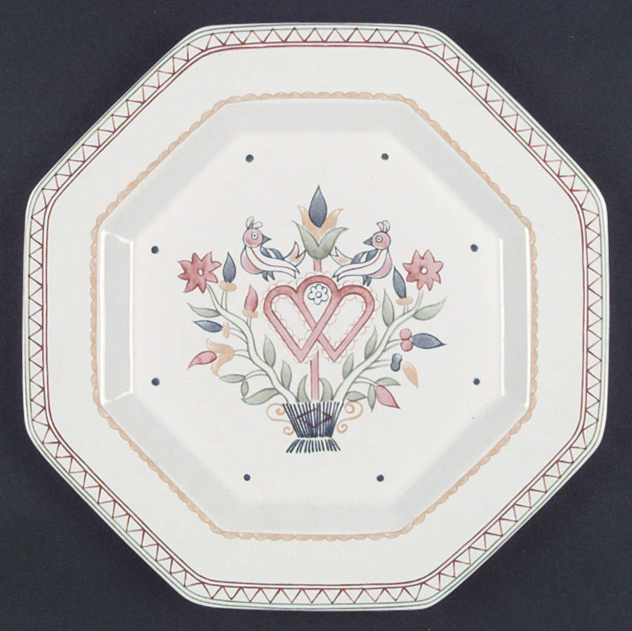 American Scenic Dinner Plate by Raintree-1