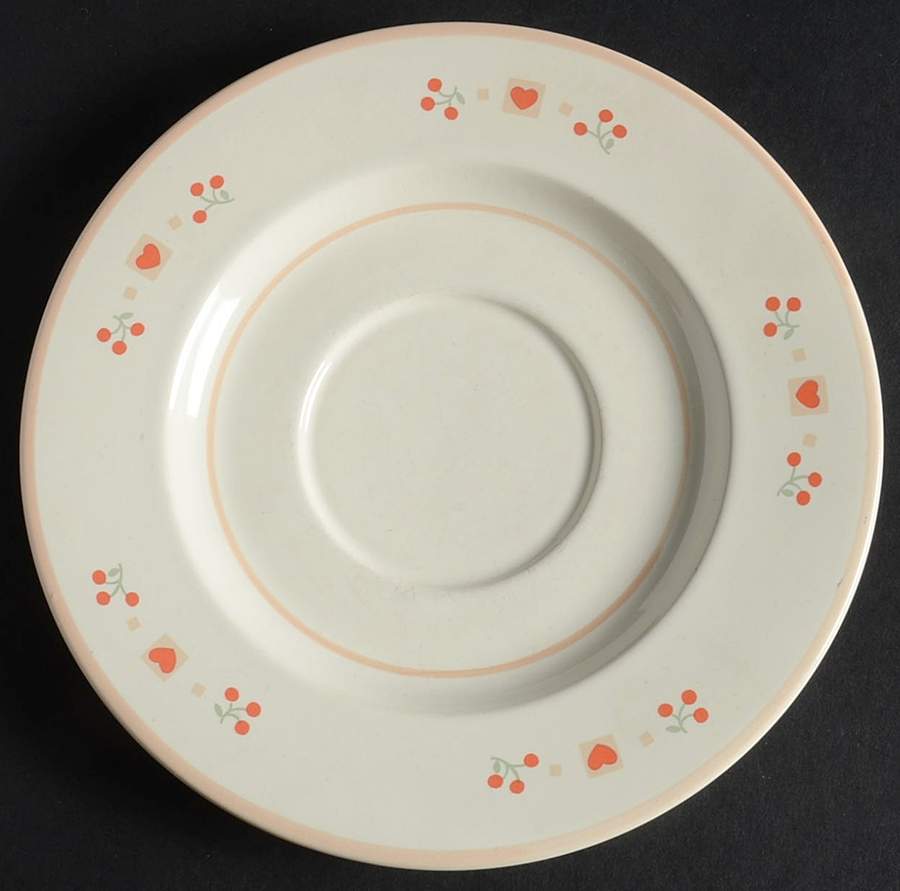 Heart and Home Saucer by Raintree-1