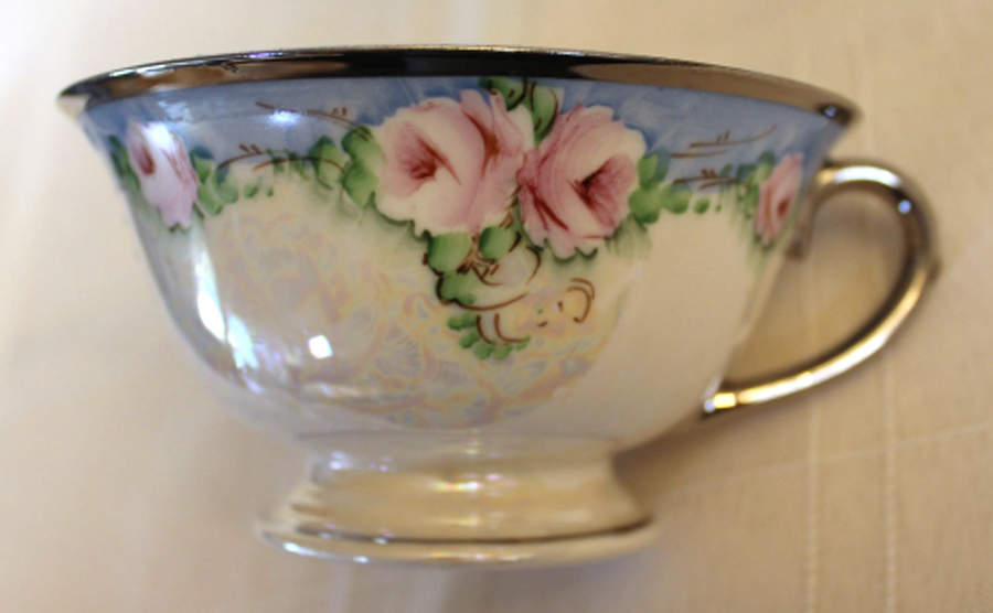 Blue Grace Footed Cup by Ransgil-1