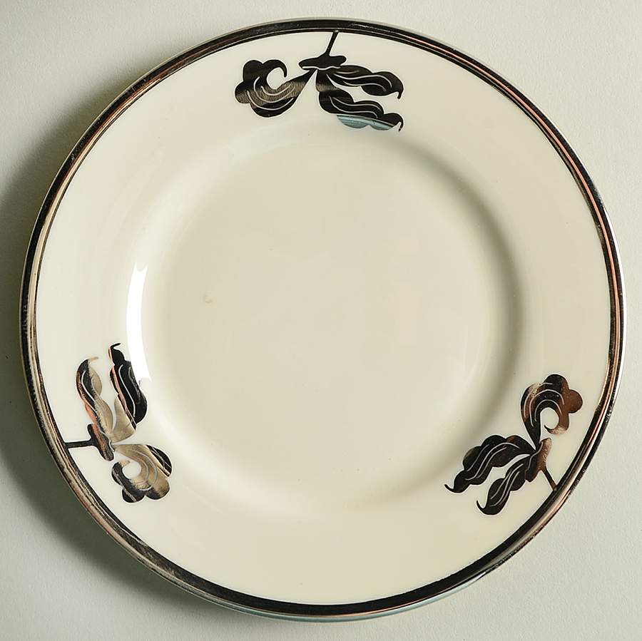 Platinum Orchid Bread & Butter Plate by Ransgil-1