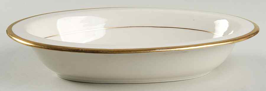 Wilshire Gold 10" Oval Vegetable Bowl by Ransgil-1