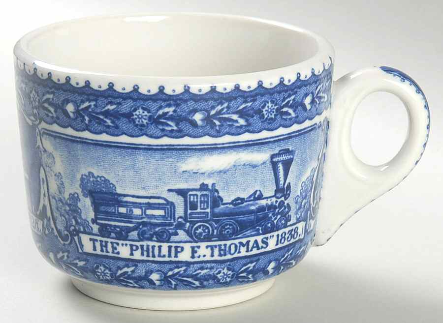Centenary Colonial (Baltimore and Ohio) Footed Cup by Lamberton-1