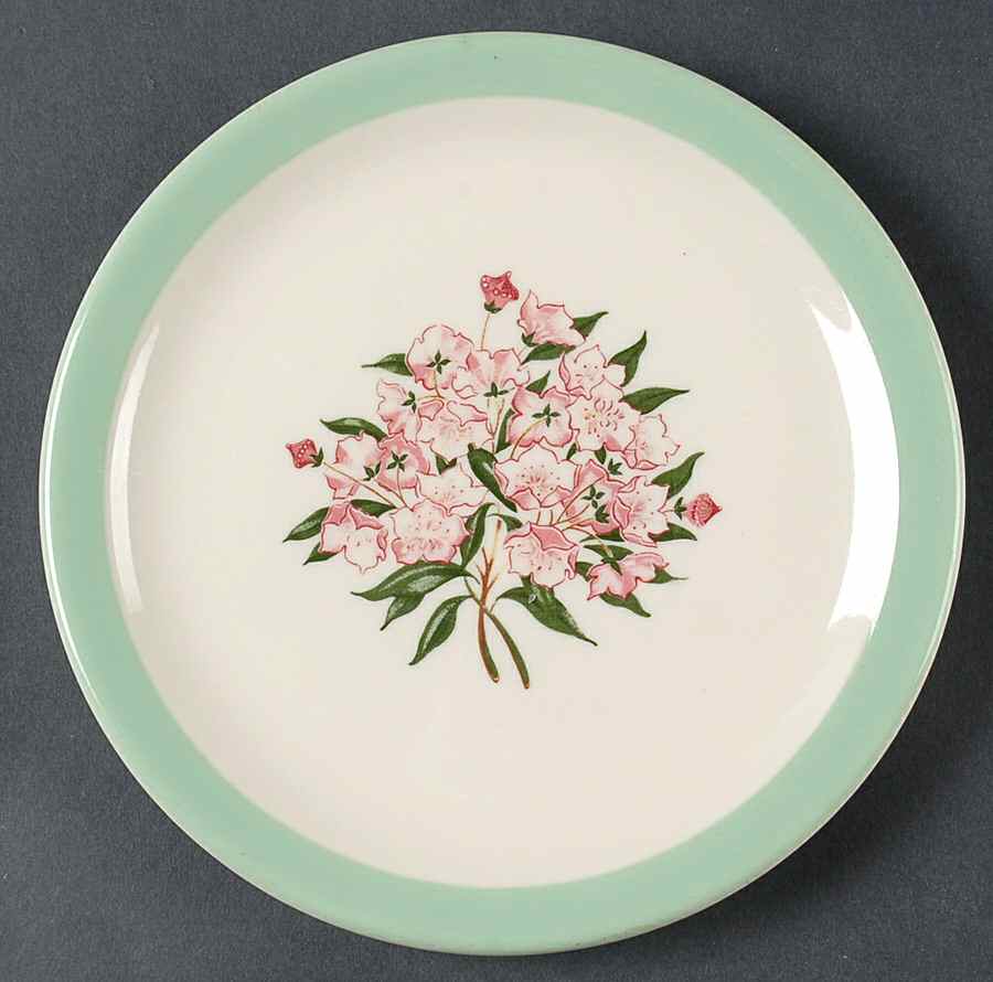 Mountain Laurel (Pennsylvania) Salad Plate by Syracuse-1
