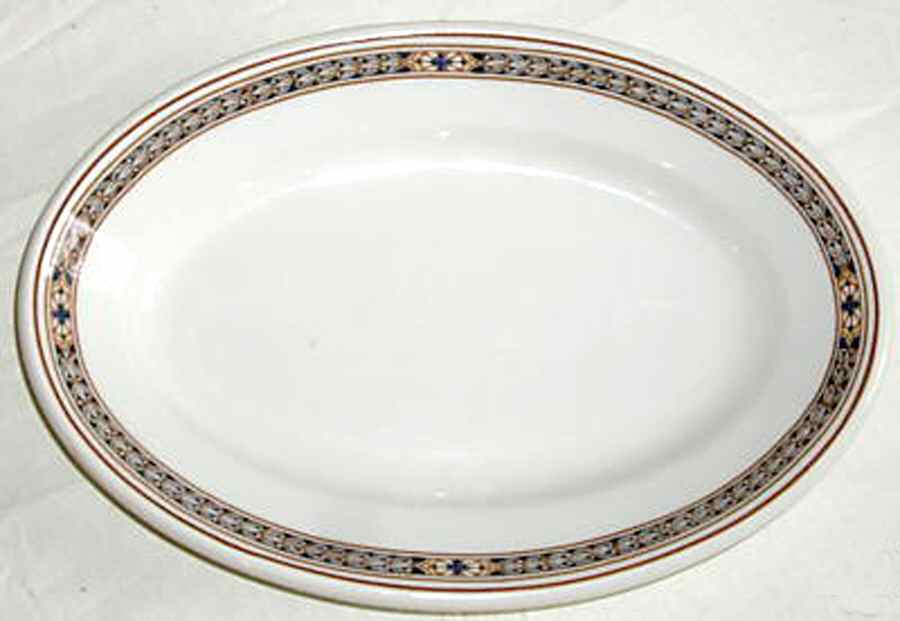 Purple Laurel (Pennsylvania) 9" Oval Serving Platter by Syracuse-1