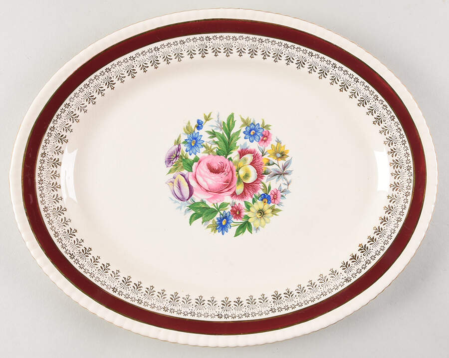 Cardinal 12" Oval Serving Platter by Royal Ascot-1
