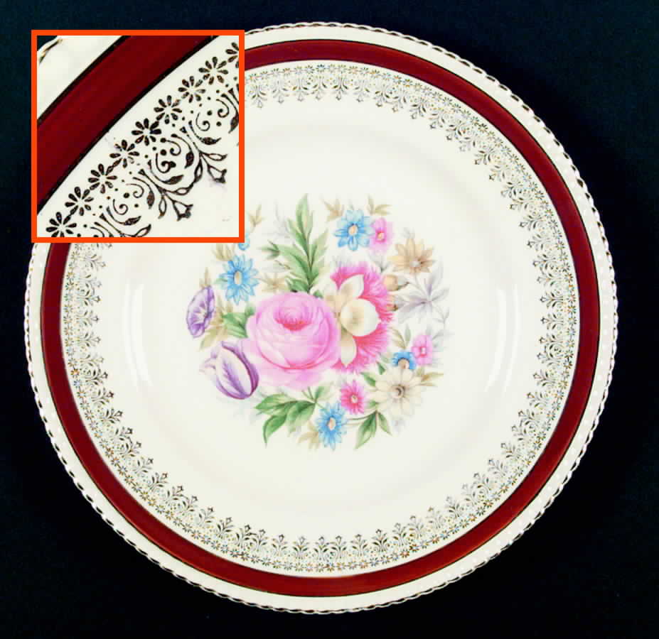 Cardinal Dinner Plate by Royal Ascot-1