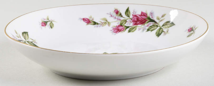 Dawn Rose Coupe Soup Bowl by Roberts-1