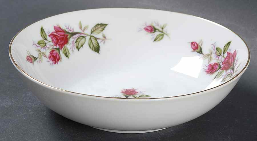 Dawn Rose Coupe Cereal Bowl by Roberts-1