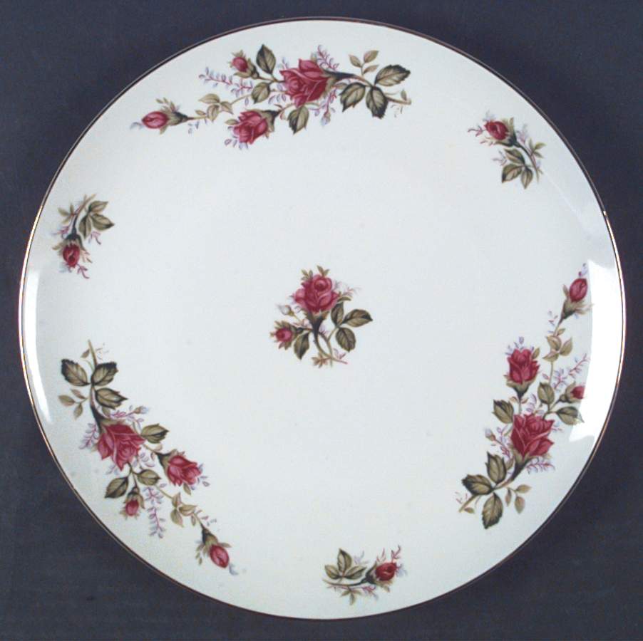 Dawn Rose Dinner Plate by Roberts-1