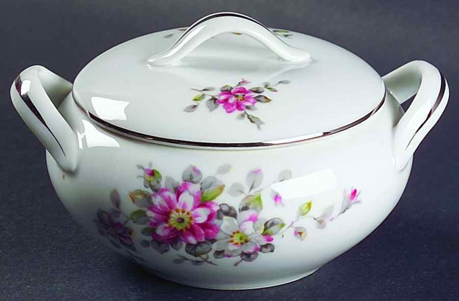 Doris Sugar Bowl & Lid by Roberts-1