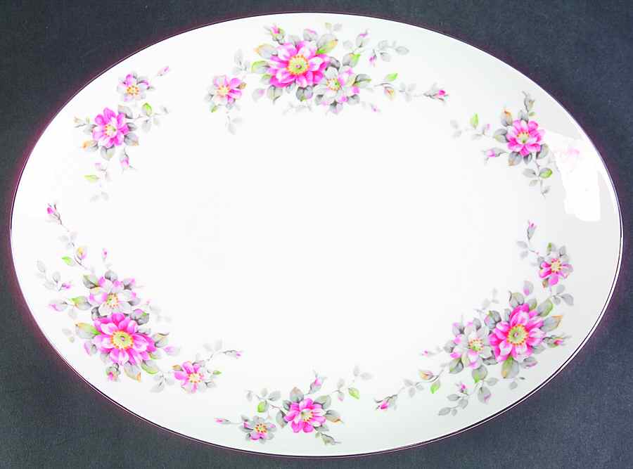 Doris 12" Oval Serving Platter by Roberts-1