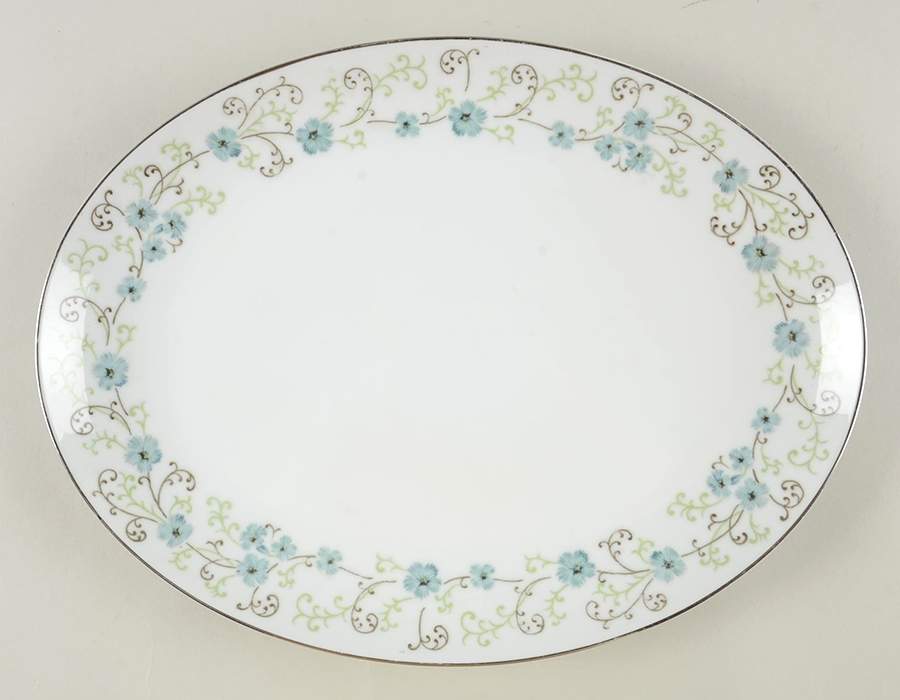 Lucille 12" Oval Serving Platter by Roberts-1