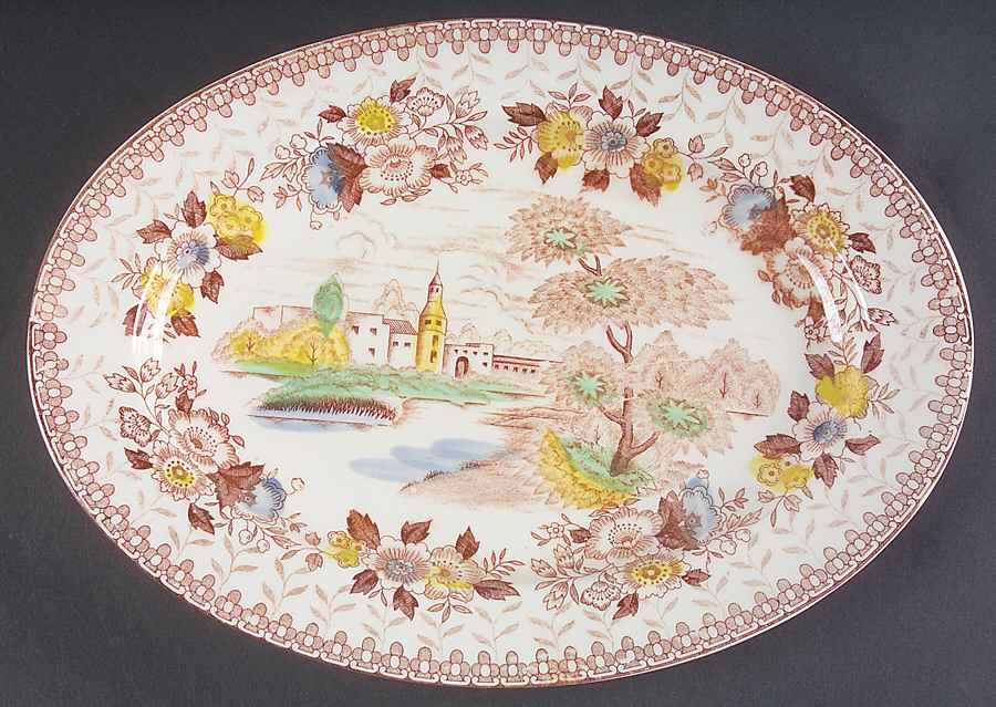 RBT1 12" Oval Serving Platter by Roberts-1